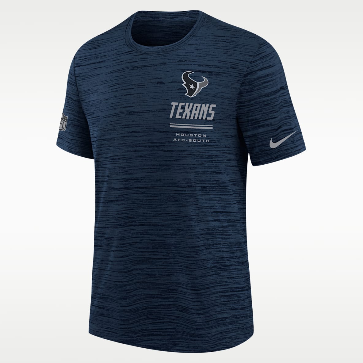 Houston Texans Sideline Team Issue Velocity Big Kids' Nike Dri-FIT NFL T-Shirt