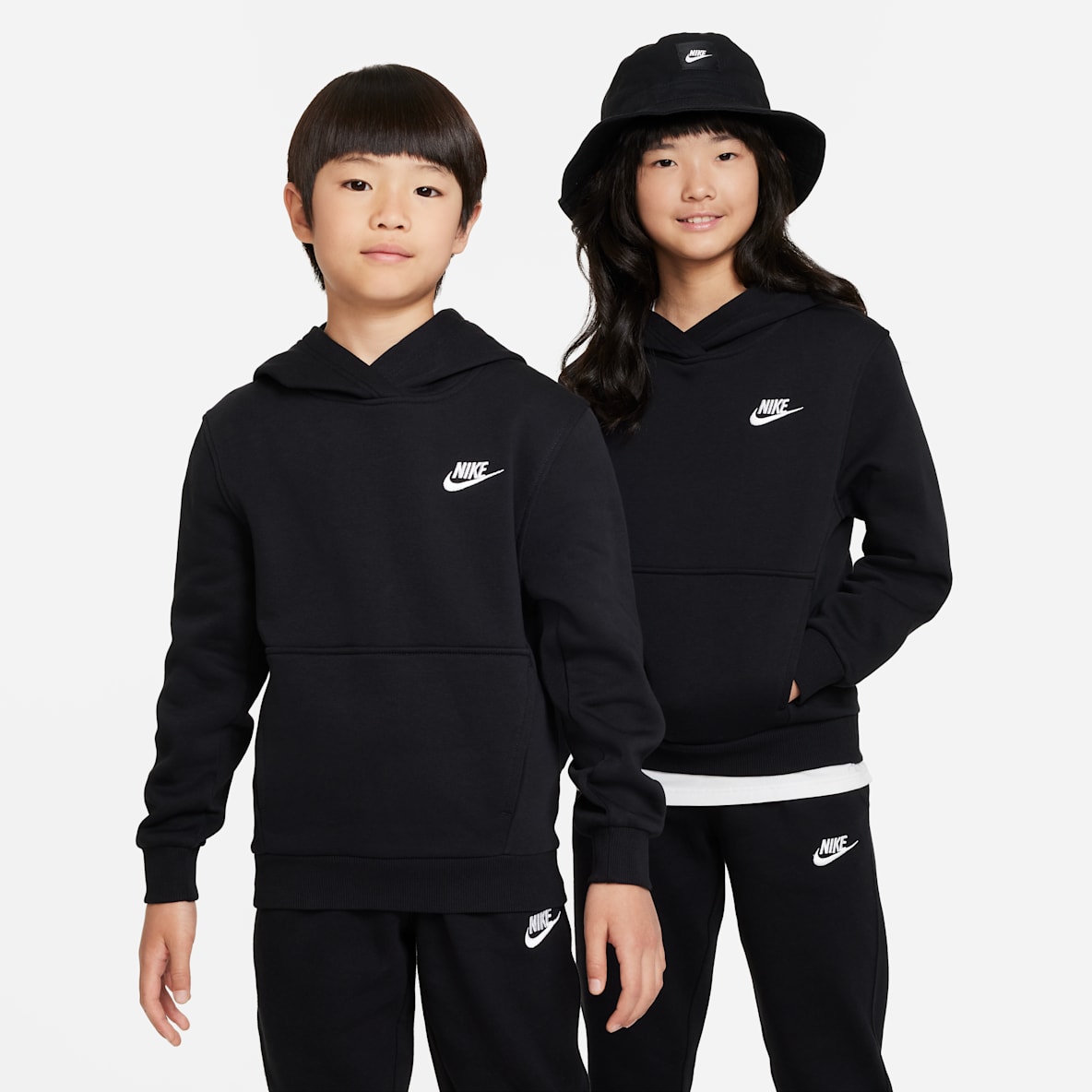 Nike Sportswear Club Fleece Hettegenser til store barn