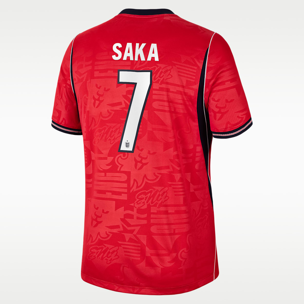 Bukayo Saka England National Team 2026 Stadium Away Men's Nike Dri-FIT Soccer Jersey