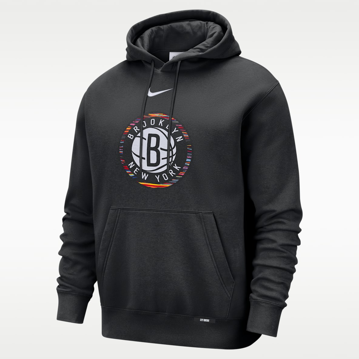 Brooklyn Nets City Edition Men's Nike Club Hoodie