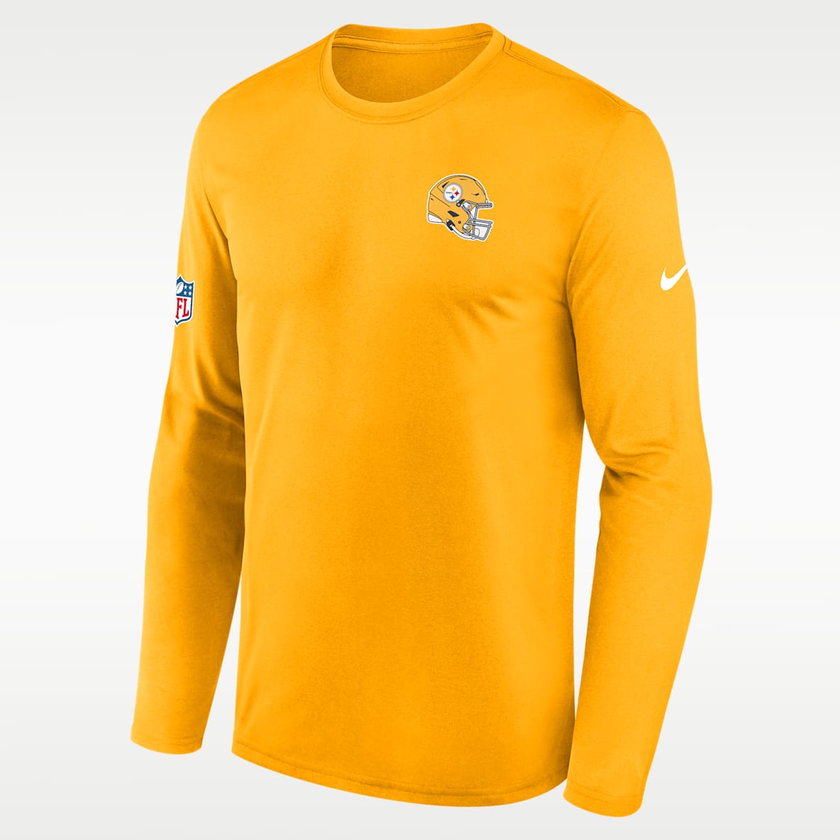 Pittsburgh Steelers Alt Legend Small Logo Men's Nike Dri-FIT NFL Long-Sleeve T-Shirt