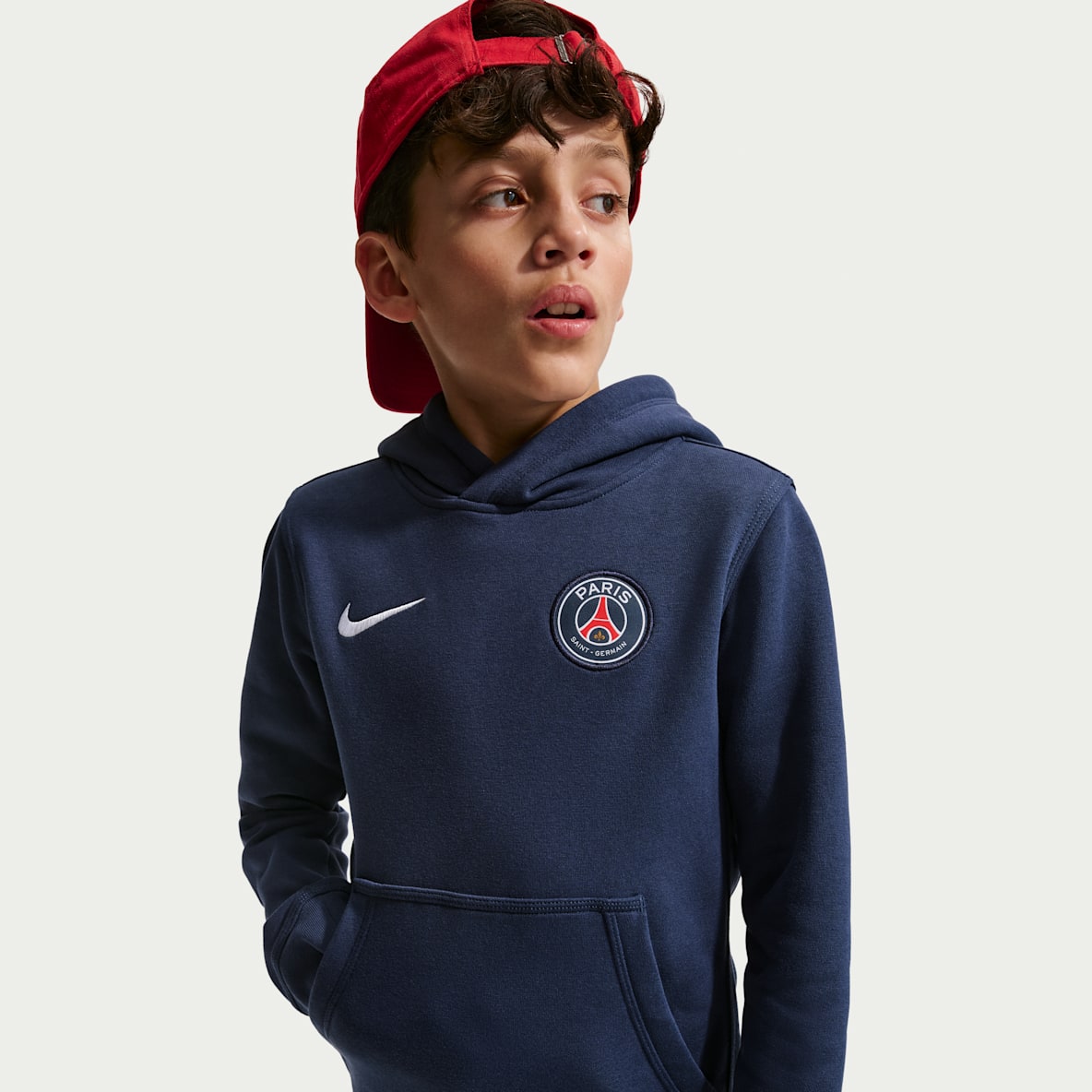 Paris Saint-Germain Club Nike Fußball-Hoodie für ältere Kinder (Jungen)