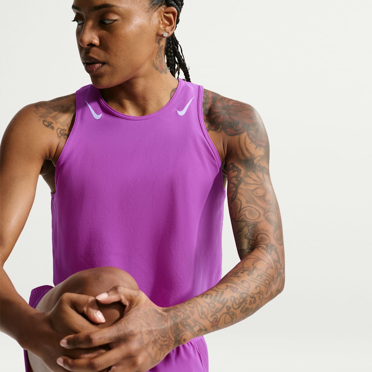 Nike AeroSwift Women's Dri-FIT ADV Cropped Running Tank Top