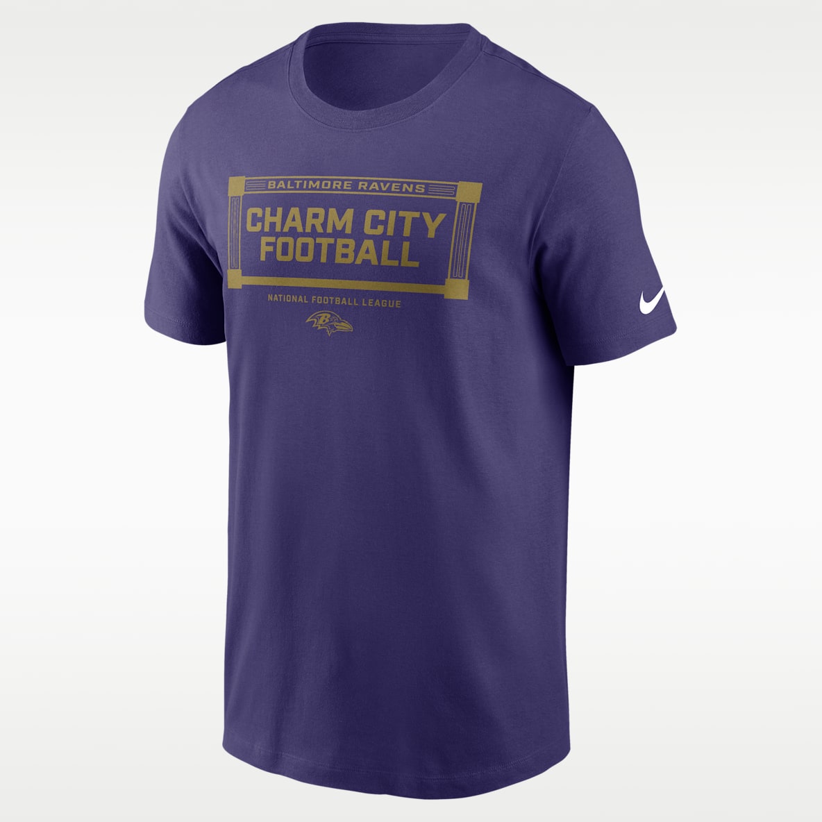 Baltimore Ravens Local Essential Playera Nike de la NFL para hombre