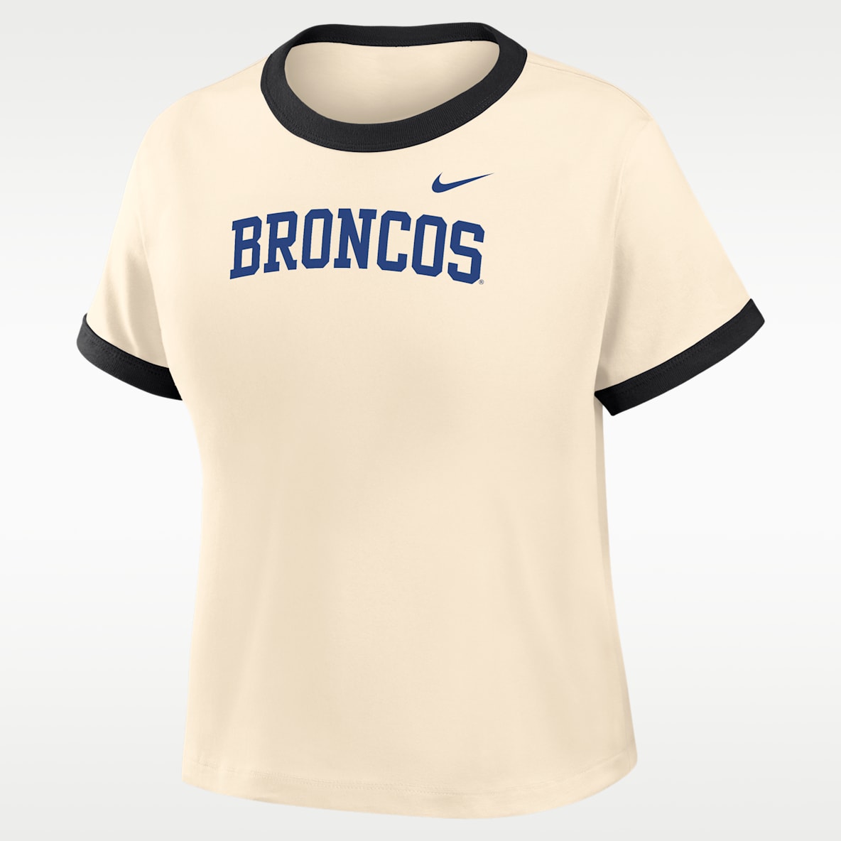 Nike College (Oklahoma State) Playera Ringer para mujer