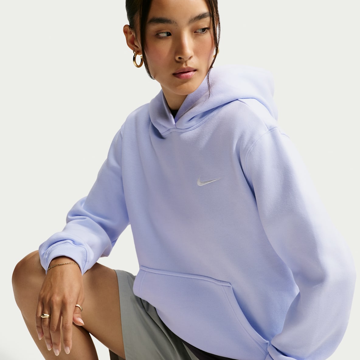 Nike Studio Fleece Medium Weight Women's Pullover Hoodie