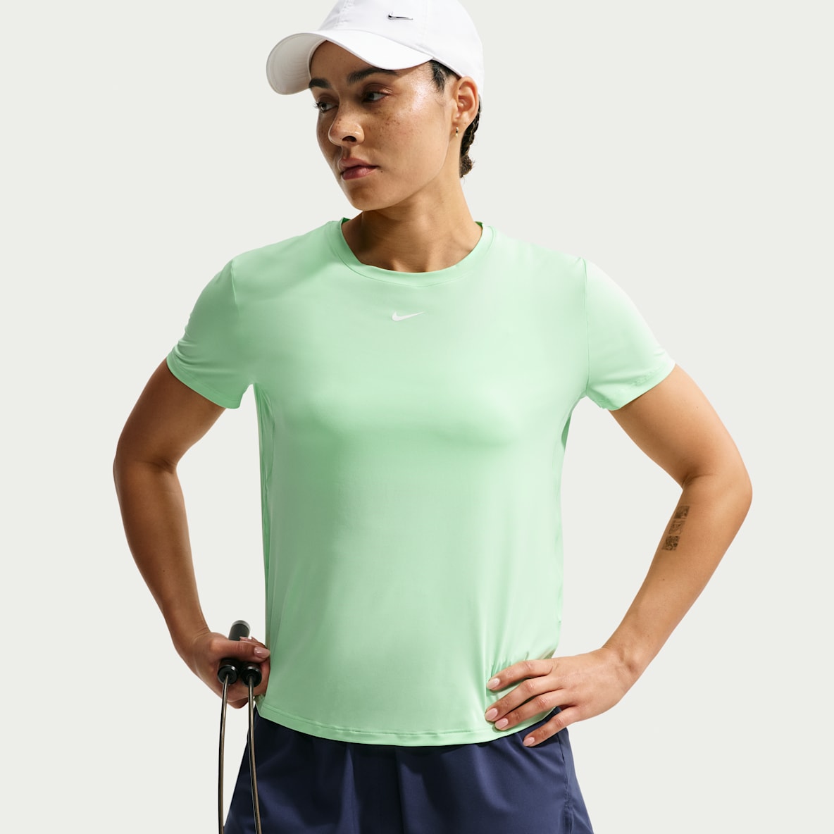 Nike One Classic Top a manica corta Dri-FIT – Donna