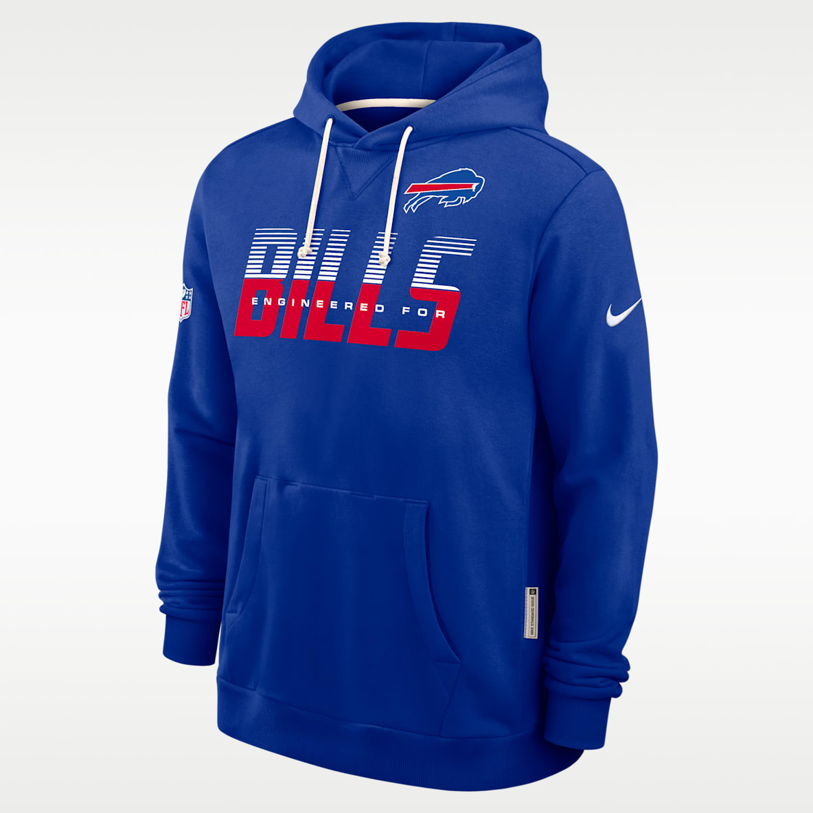 Buffalo Bills Sideline Standard Issue Men's Nike Dri-FIT NFL Pullover Hoodie