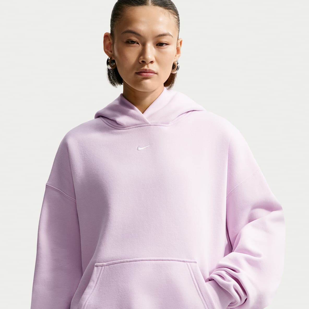 Nike Studio Fleece Medium Weight Women's Oversized Pullover Hoodie