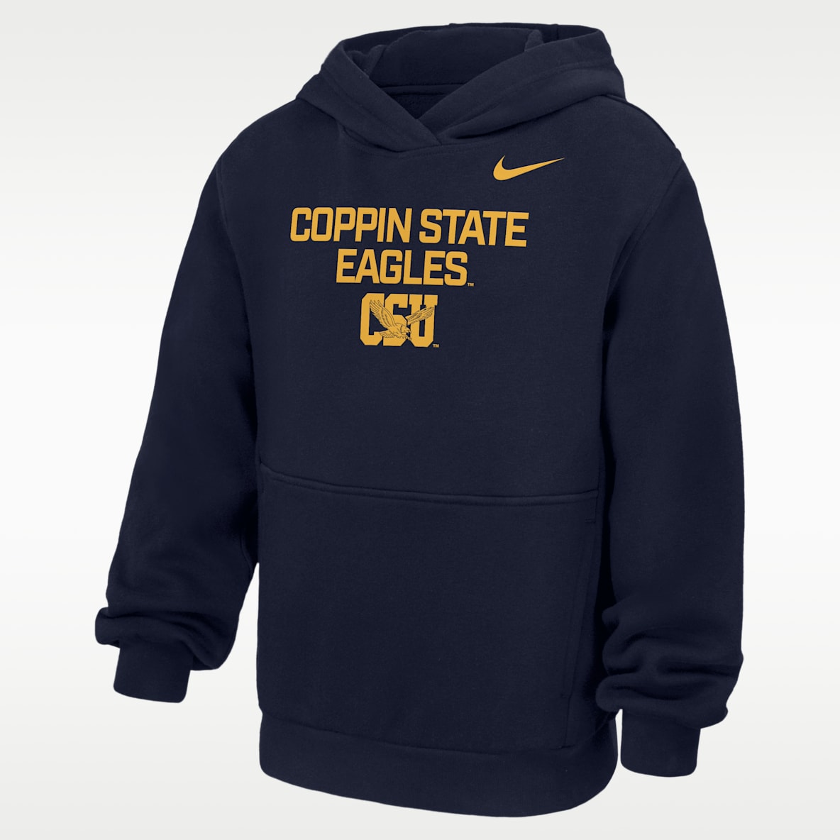 Nike College (Coppin State University) Big Kids' Club Fleece Pullover Hoodie