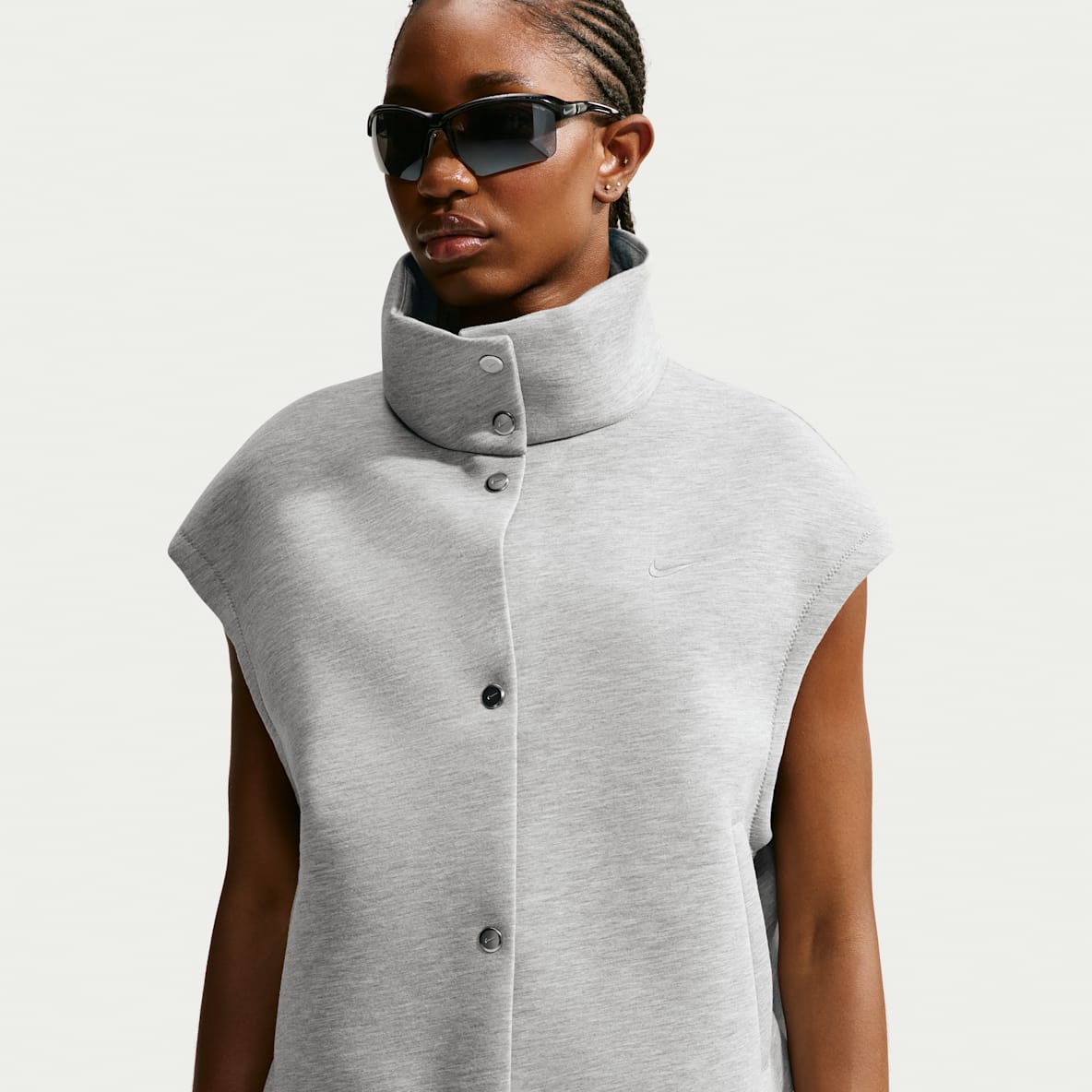 Nike Pregame Fleece Chaleco de ajuste holgado - Mujer