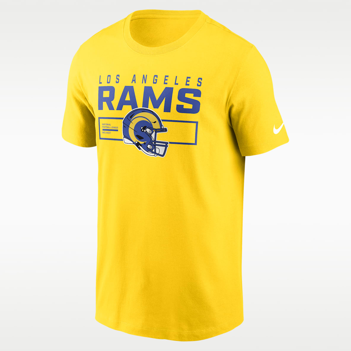 Los Angeles Rams Helmet Essential Men's Nike NFL T-Shirt