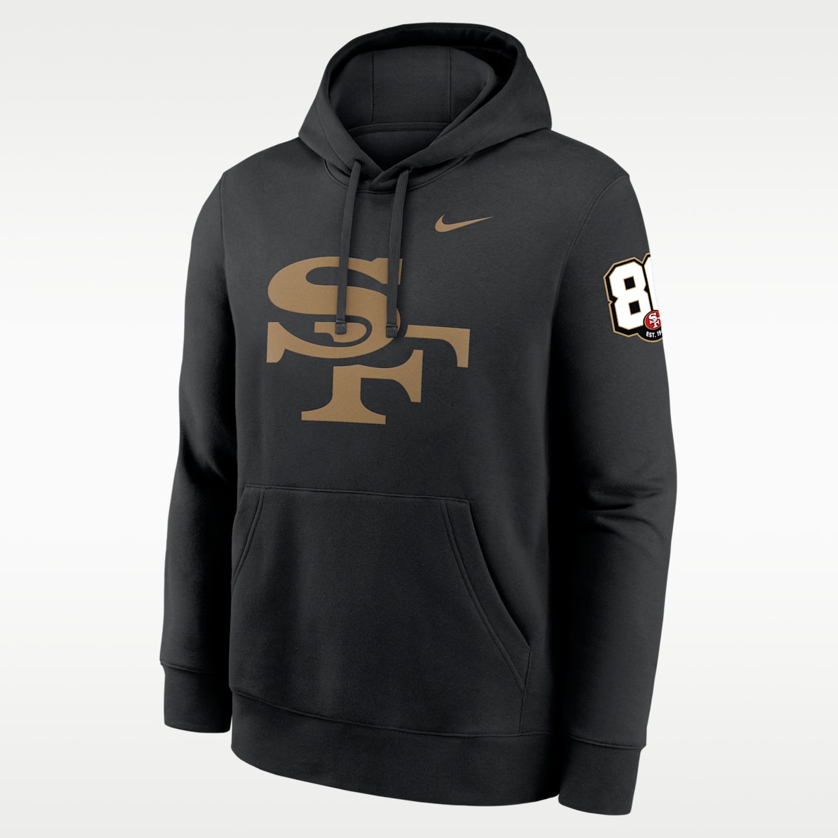 San Francisco 49ers 80th Anniversary Third Down Stop Club Men's Nike NFL Pullover Hoodie
