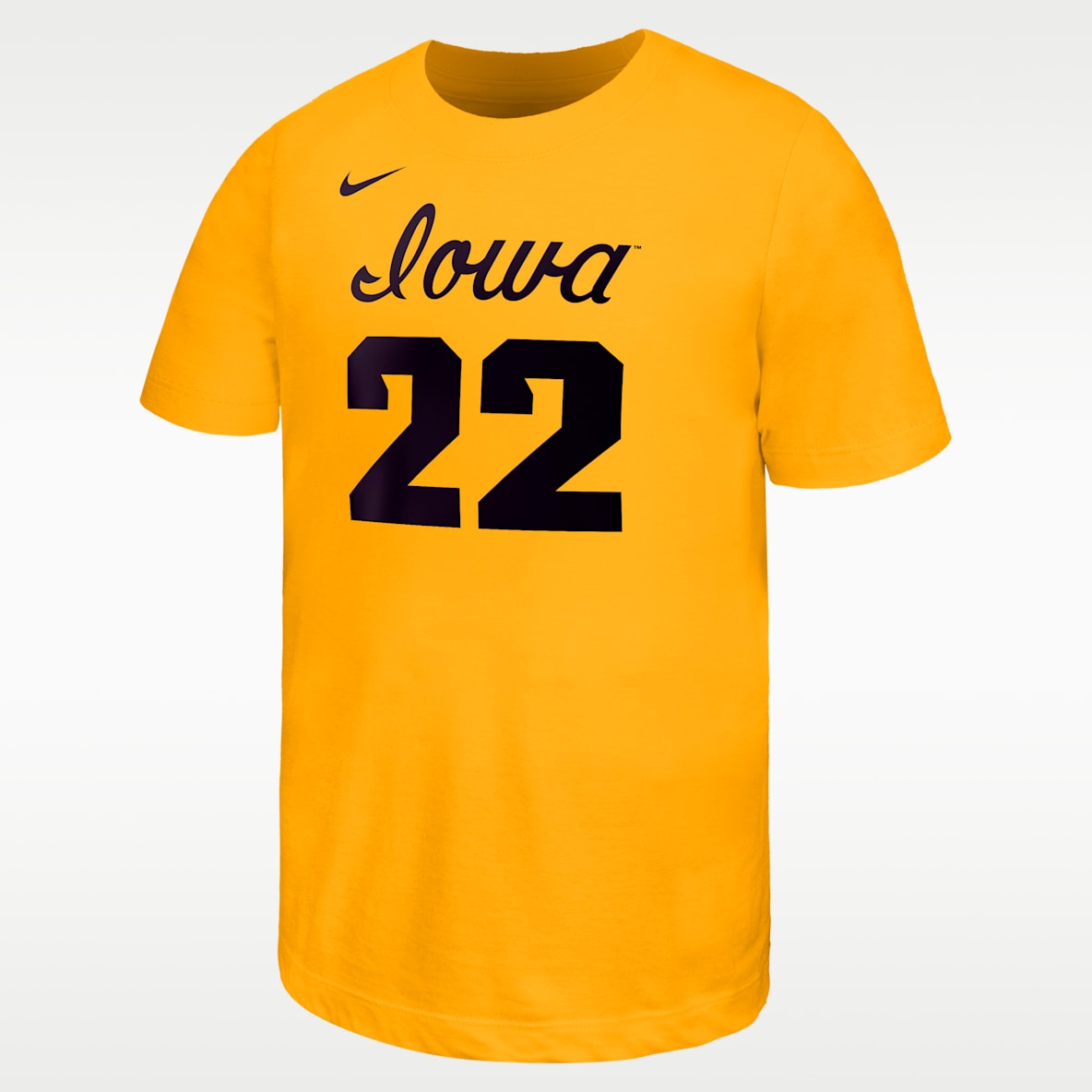 Caitlin Clark Iowa Hawkeyes Big Kids' College Basketball T-Shirt