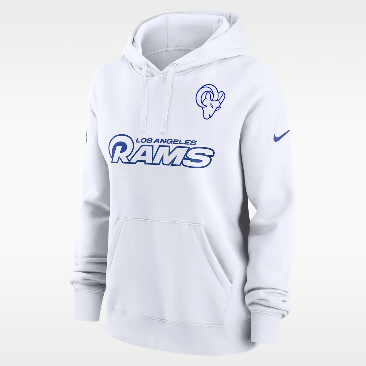 Los Angeles Rams Alt Pack Club Women's Nike NFL Pullover Hoodie