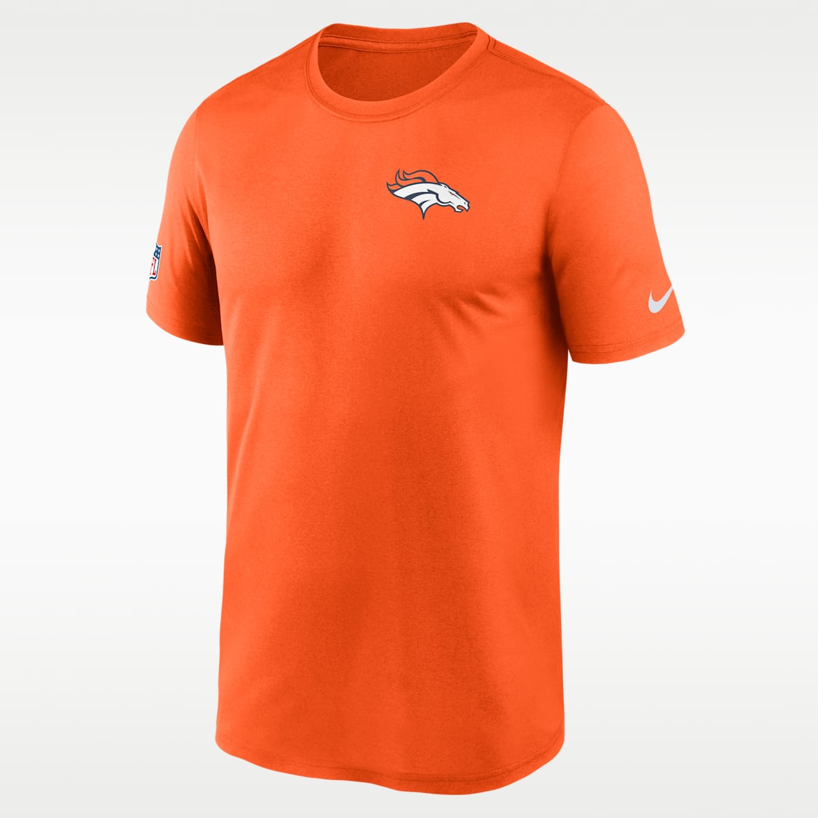 Denver Broncos Legend Small Logo Men's Nike Dri-FIT NFL T-Shirt