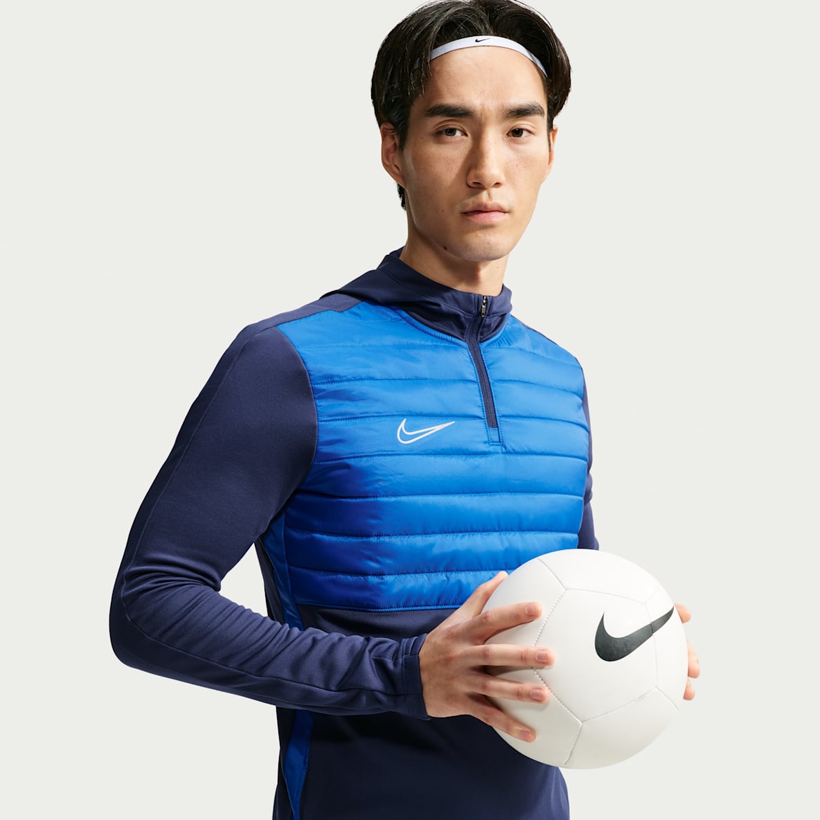 ナイキ アカデミー ウィンター ウォリアー メンズ Therma-FIT サッカードリルトップ