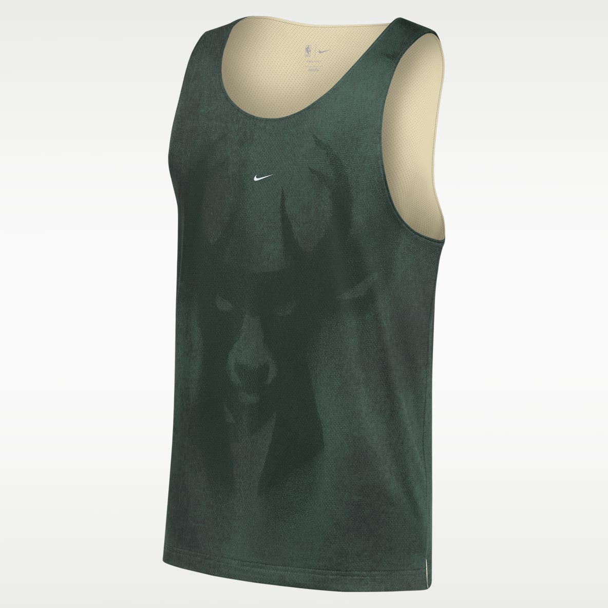 Milwaukee Bucks Standard Issue Jersey de básquetbol de malla Nike para hombre