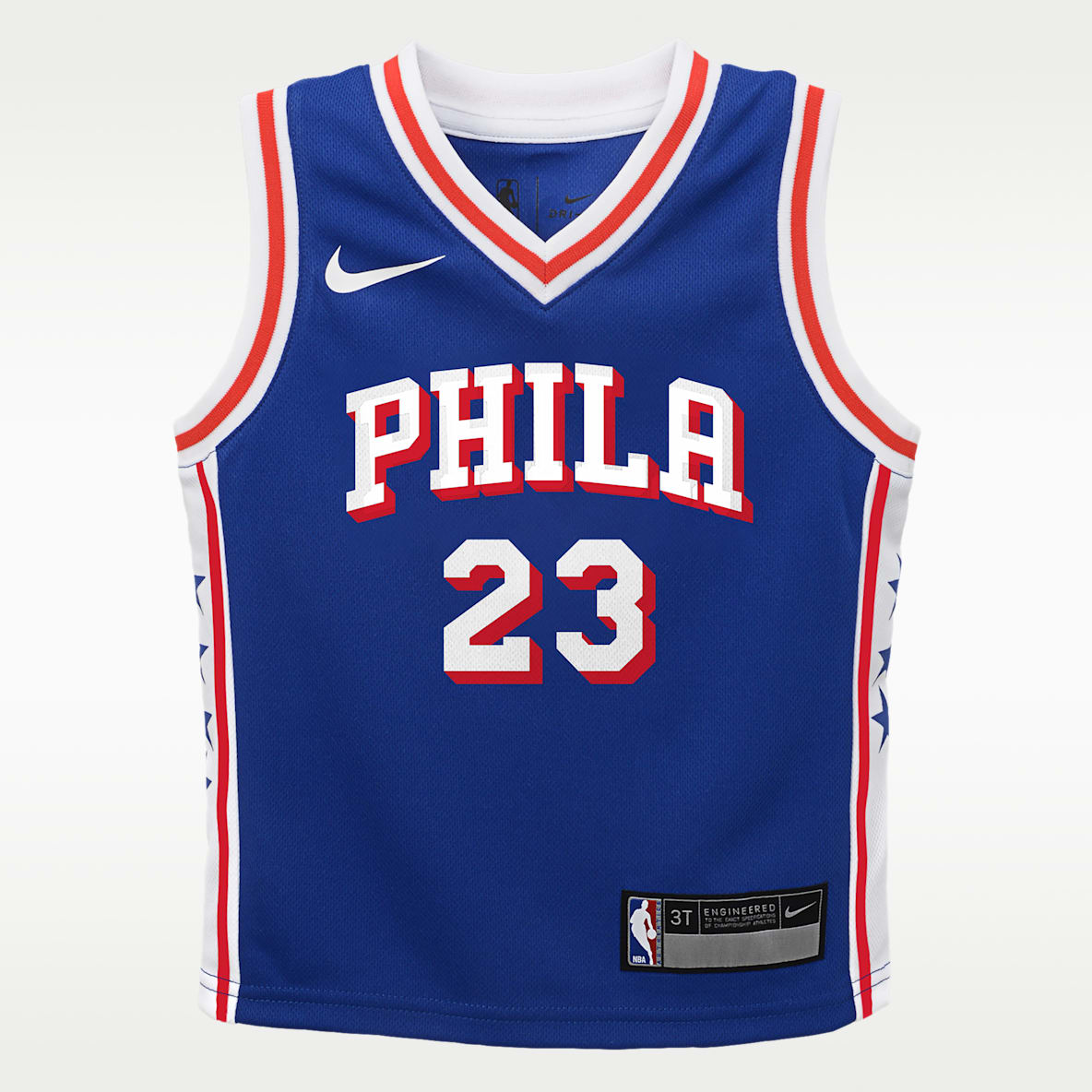 LeBron James Philadelphia 76ers Jersey Nike NBA Replica para niños talla pequeña