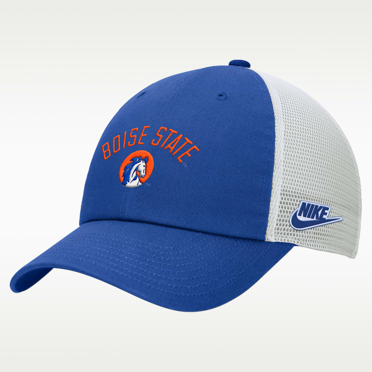 Nike College (Boise State) Unstructured Trucker Cap