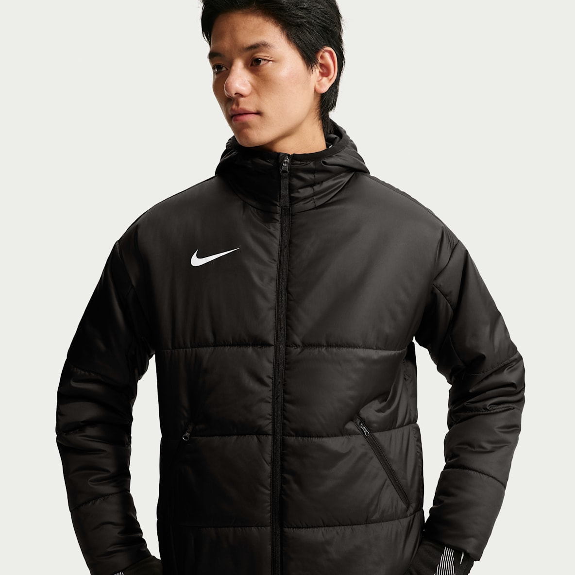 나이키 아카데미 남성 축구 합성 필 재킷