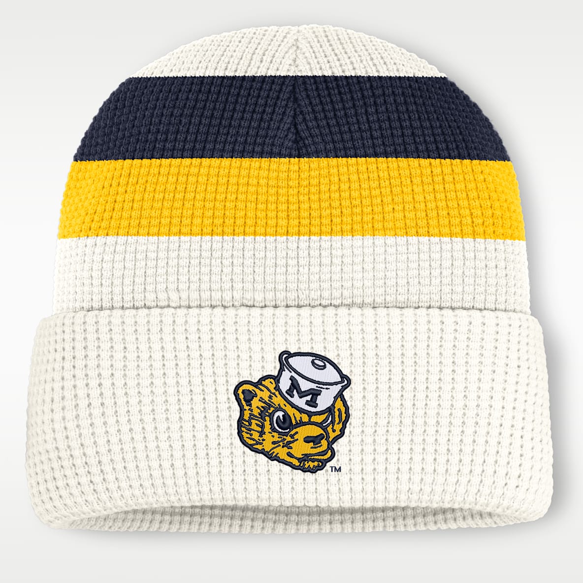 Michigan Men's Nike College Cuffed Beanie