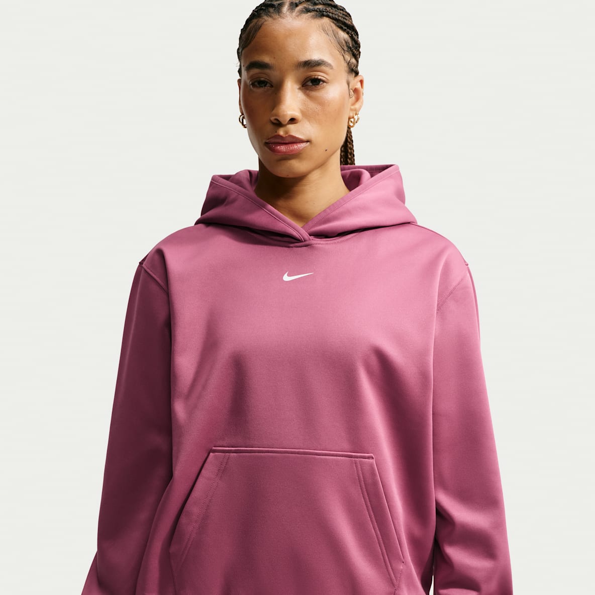 Nike Studio Fleece Sport Women's Therma-FIT Pullover Hoodie
