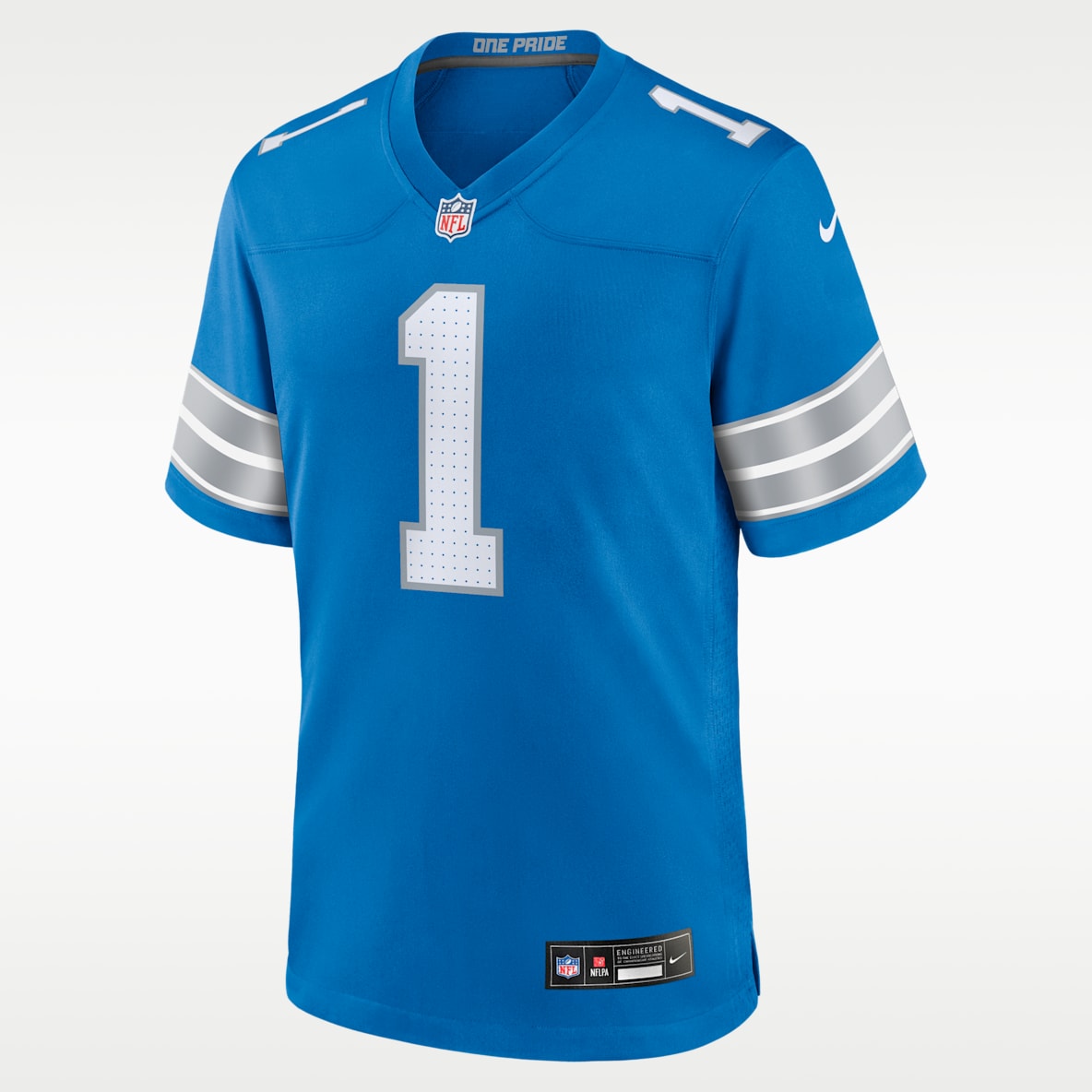Jameson Williams Detroit Lions Men's Nike NFL Game Jersey