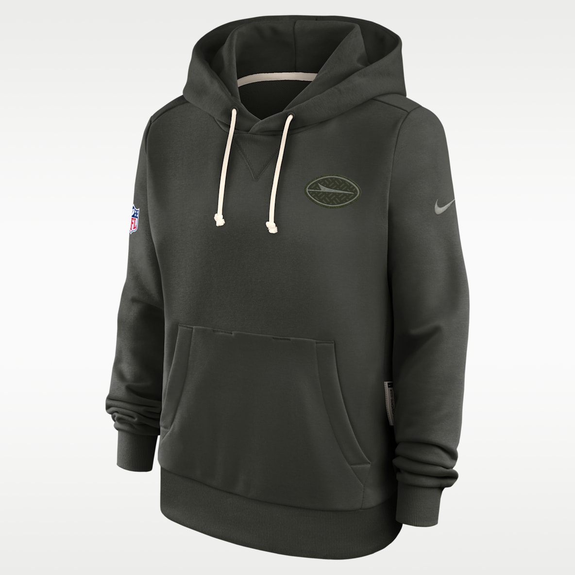 New York Jets Rivalries Collection Sideline Women's Nike Dri-FIT NFL Pullover Hoodie
