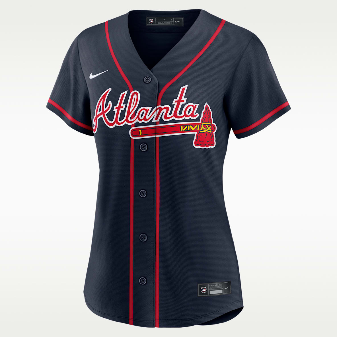 Ronald Acuña Jr. Atlanta Braves Women's Nike MLB Replica Jersey