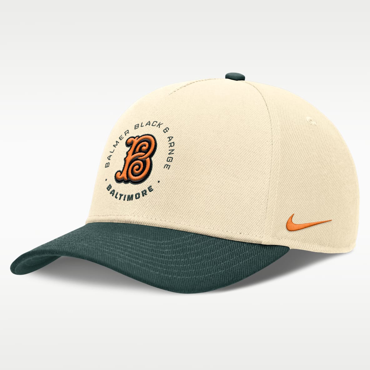 Baltimore Orioles City Connect Rise Men's Nike Dri-FIT MLB A-Frame Adjustable Hat