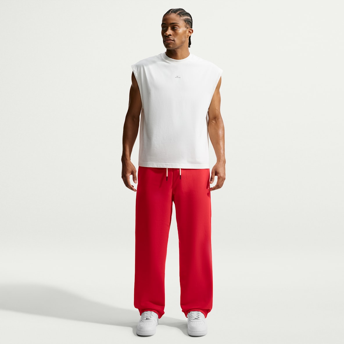 Nike Standard Issue Men's Therma-FIT Brushed Open-Hem Basketball Pants