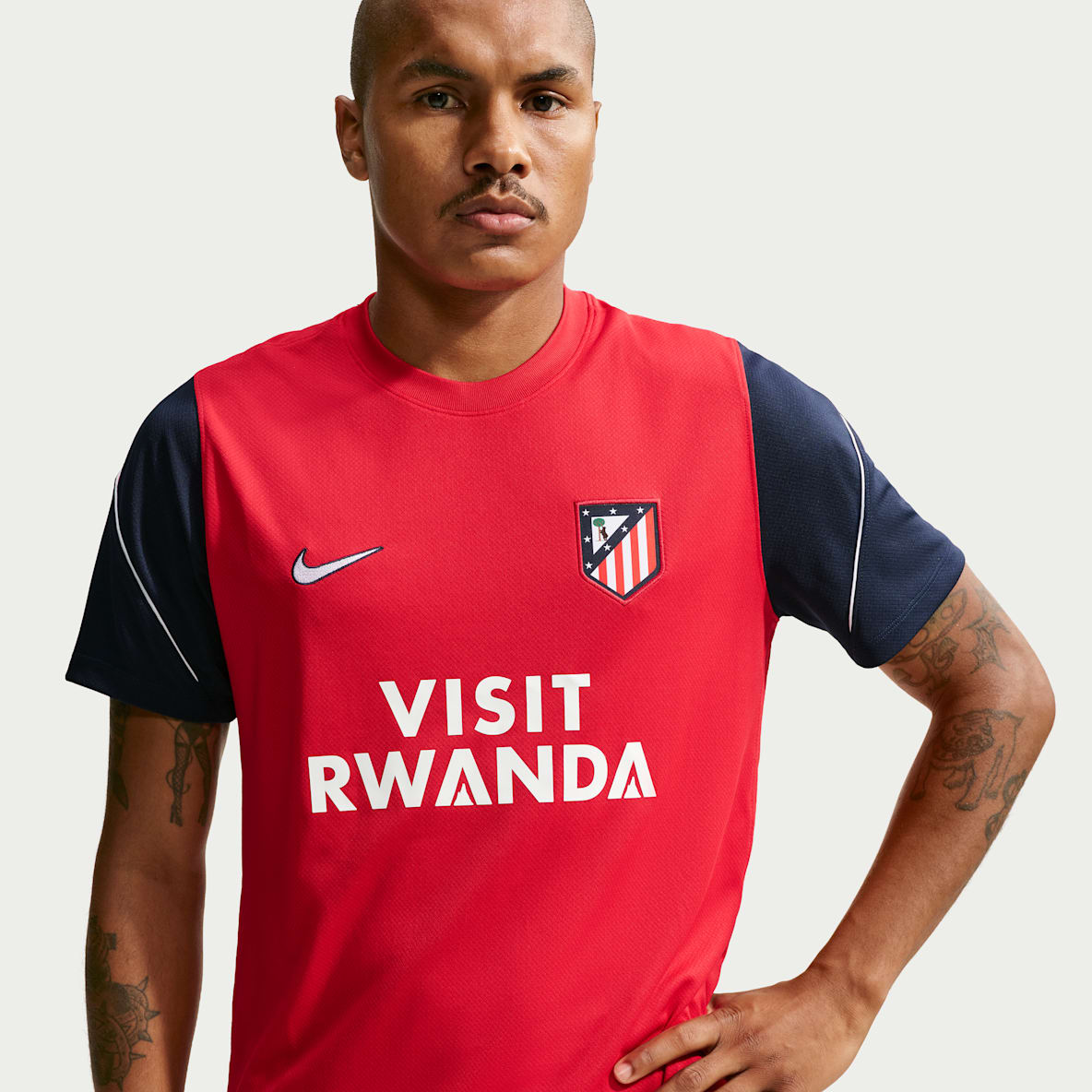 Atlético Madrid Strike Third Men's Nike Football Dri-FIT Short-Sleeve Top