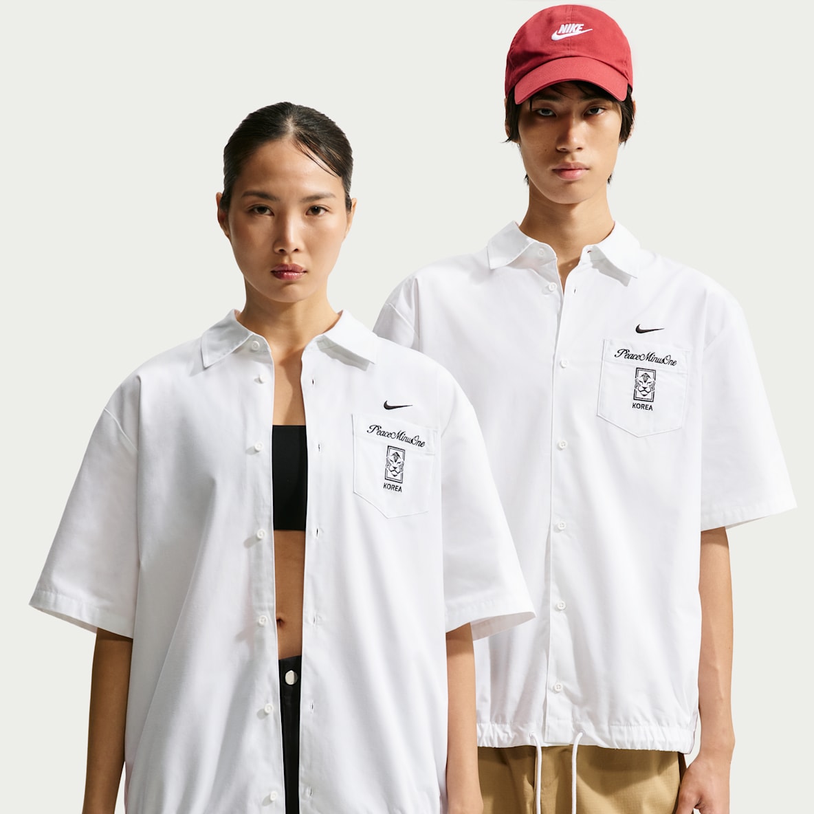 Korea x PEACEMINUSONE Men's Short-Sleeve Top