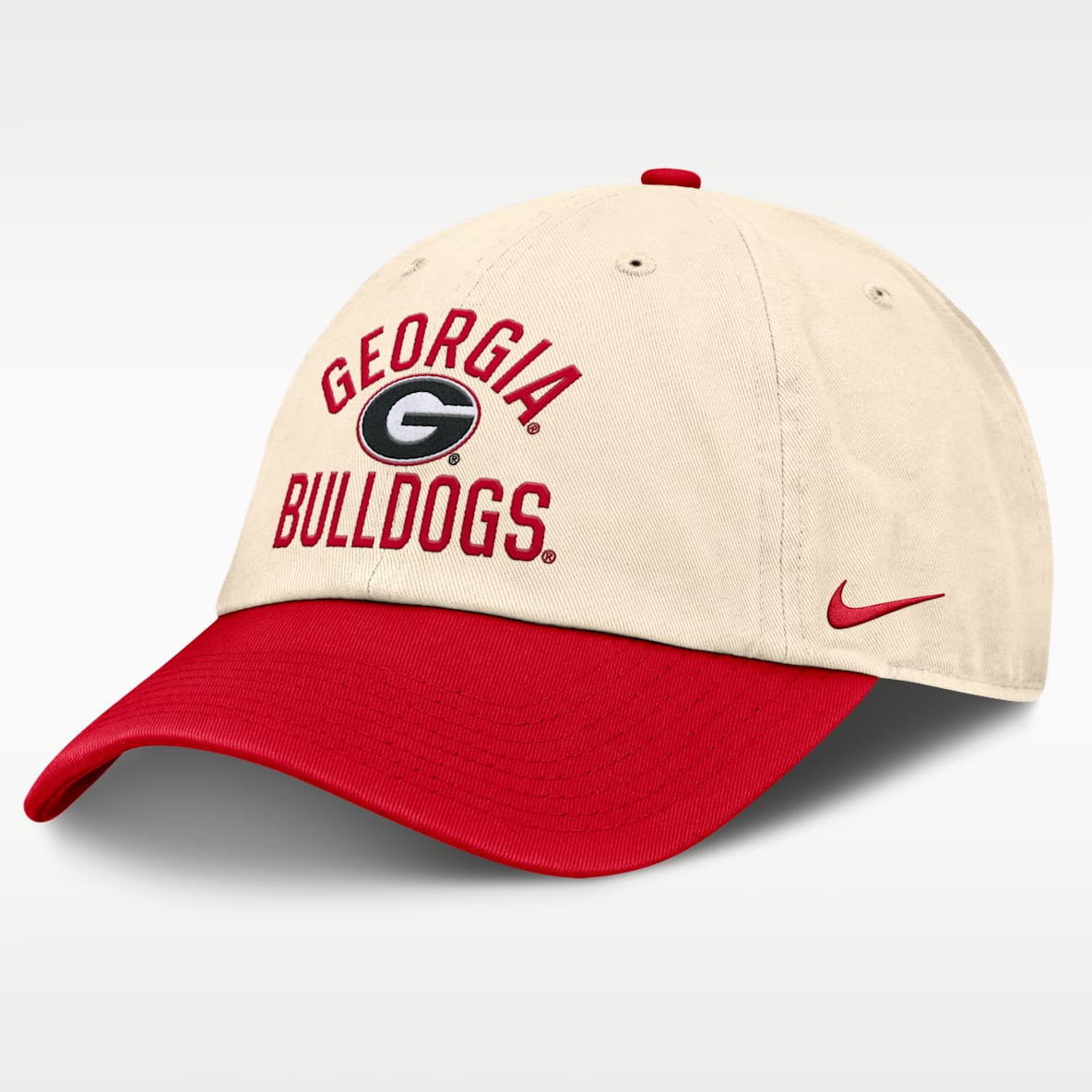 Georgia Primetime 2-Tone Club Men's Nike College Adjustable Hat