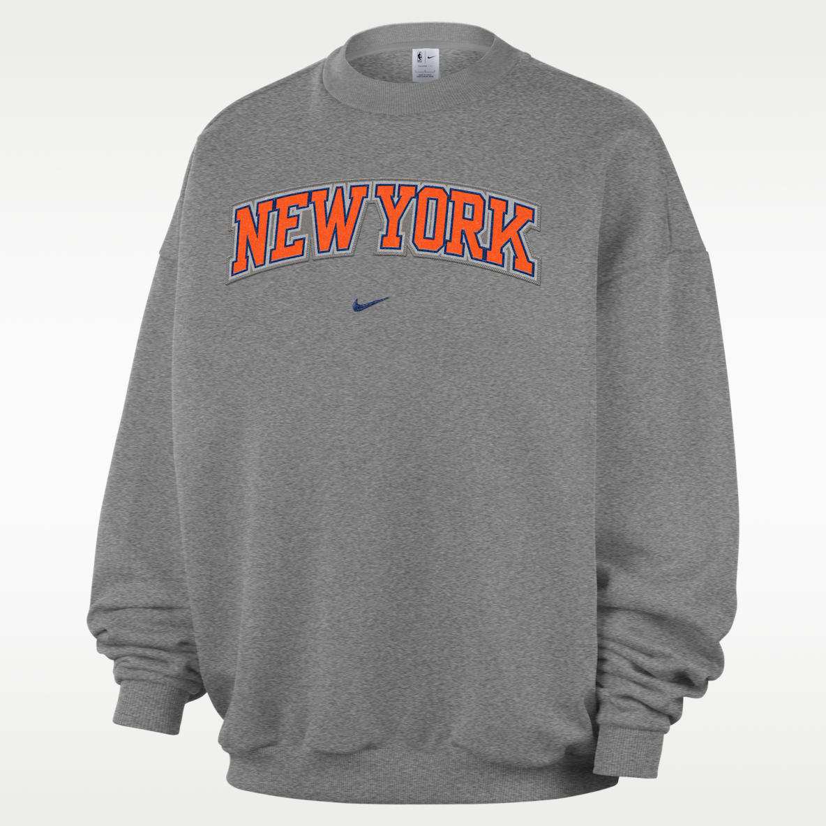 New York Knicks Standard Issue Men's Fleece Crew