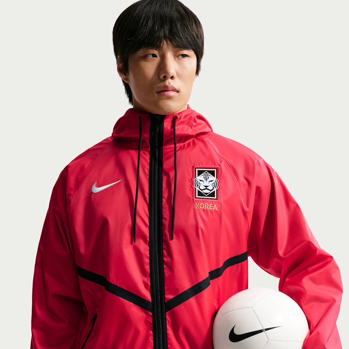 KOREA メンズ ナイキ Dri-FIT サッカー アンセム ジャケット