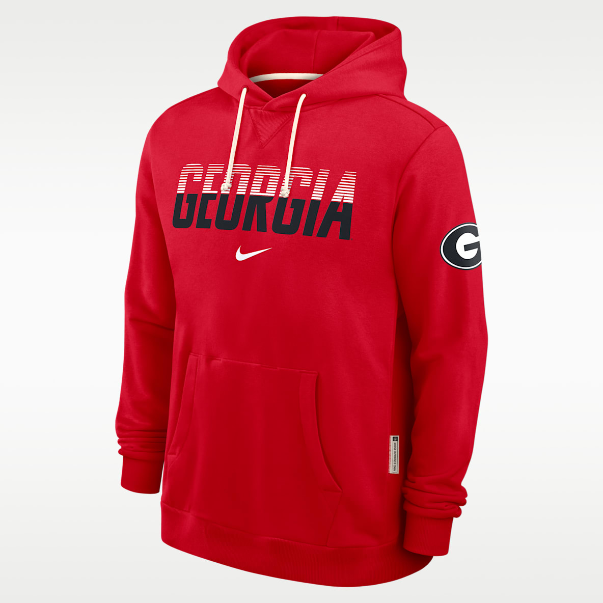 Georgia Sideline Standard Issue Men's Nike Dri-FIT College Pullover Hoodie