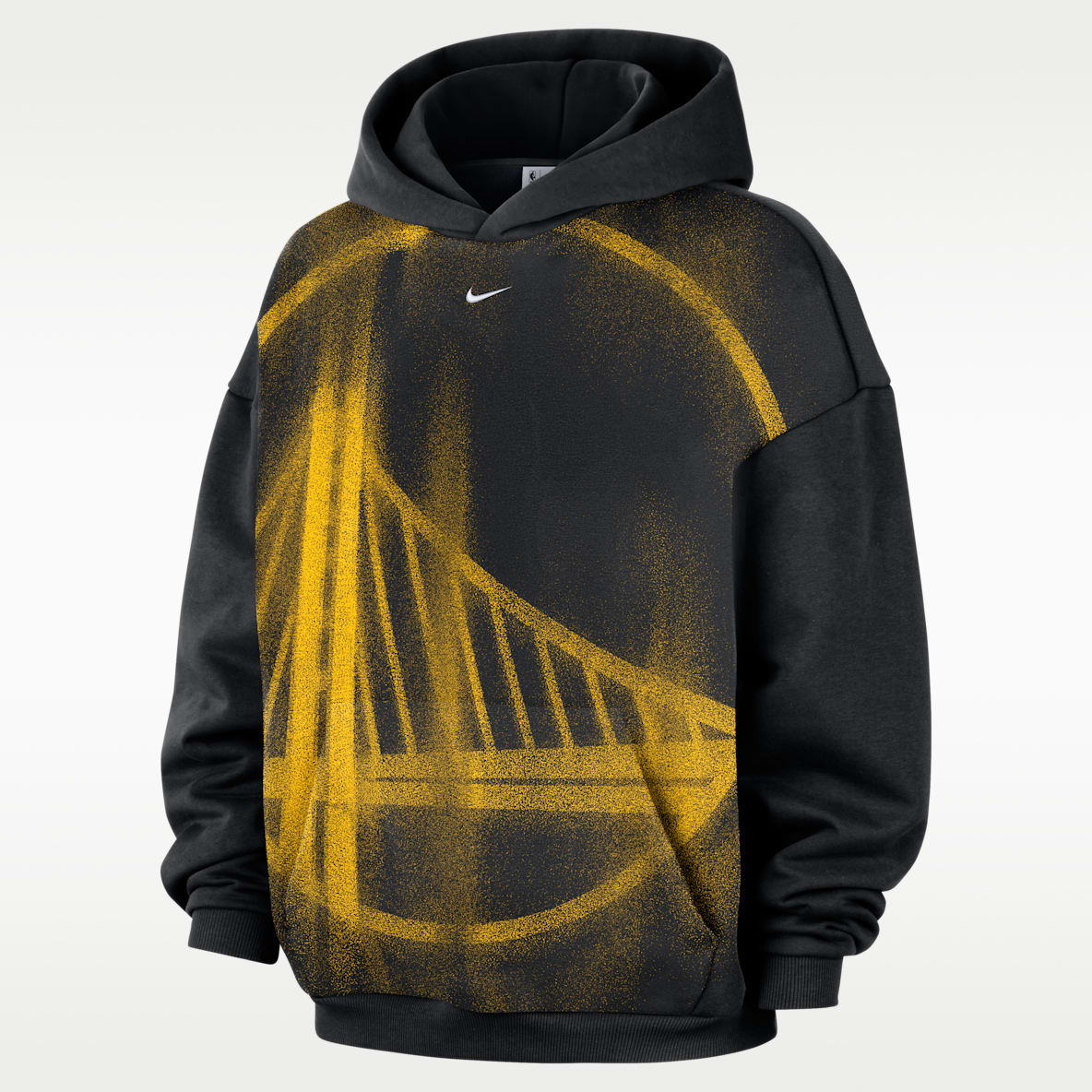 Golden State Warriors Standard Issue Men's Fleece Basketball Hoodie