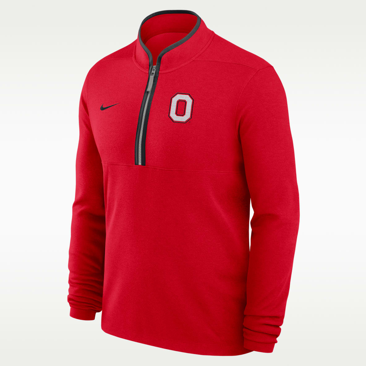 Ohio State Courtside Men's Nike Dri-FIT College Half-Zip Top