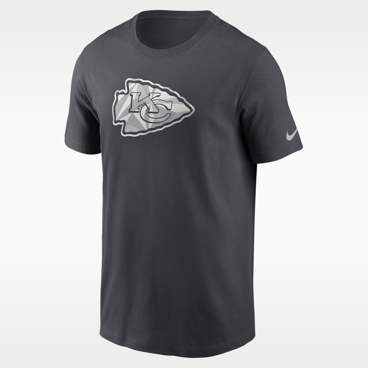 Kansas City Chiefs Fractal Logo Men's Nike NFL T-Shirt