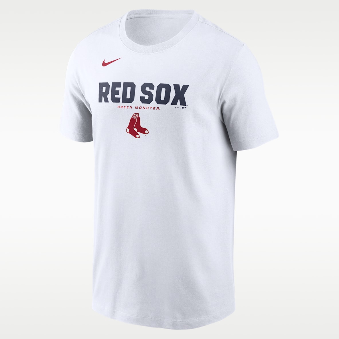 Boston Red Sox Bold Team Name Playera Nike de la MLB para hombre
