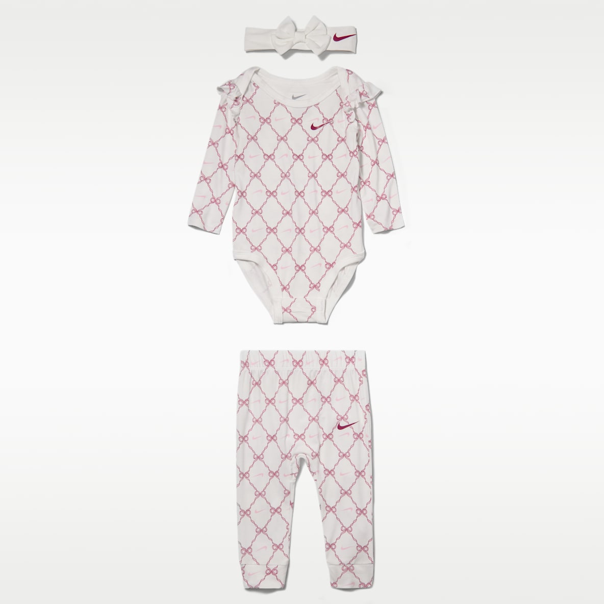 Nike Ready, Set, Grow! Baby (0-9M) 3-Piece Set