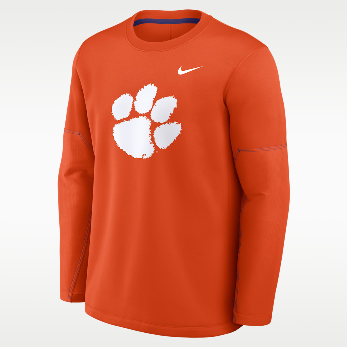 Clemson Sideline Coaches Men's Nike Therma-FIT College Long-Sleeve T-Shirt
