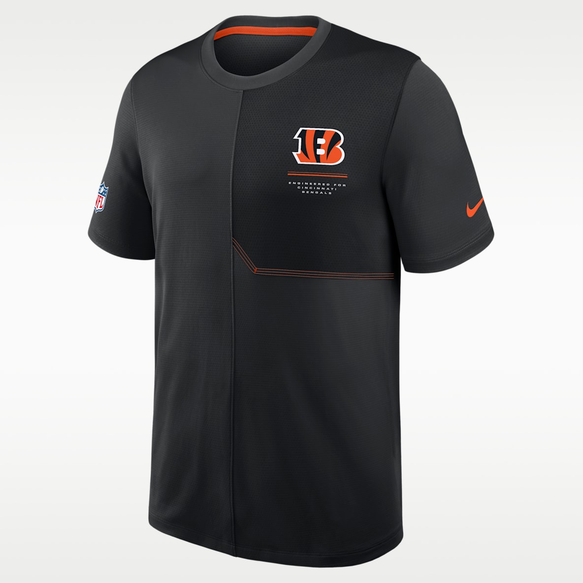 Cincinnati Bengals Sideline Coach Playera Nike Dri-FIT de la NFL para hombre