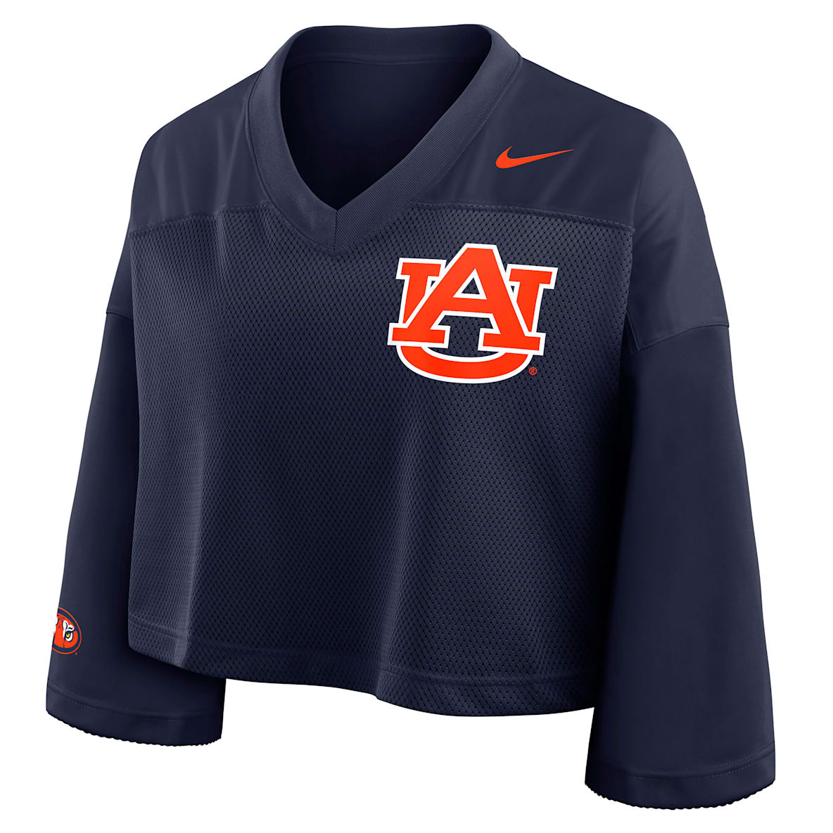Auburn Jersey Women's Nike Dri-FIT College Cropped Top