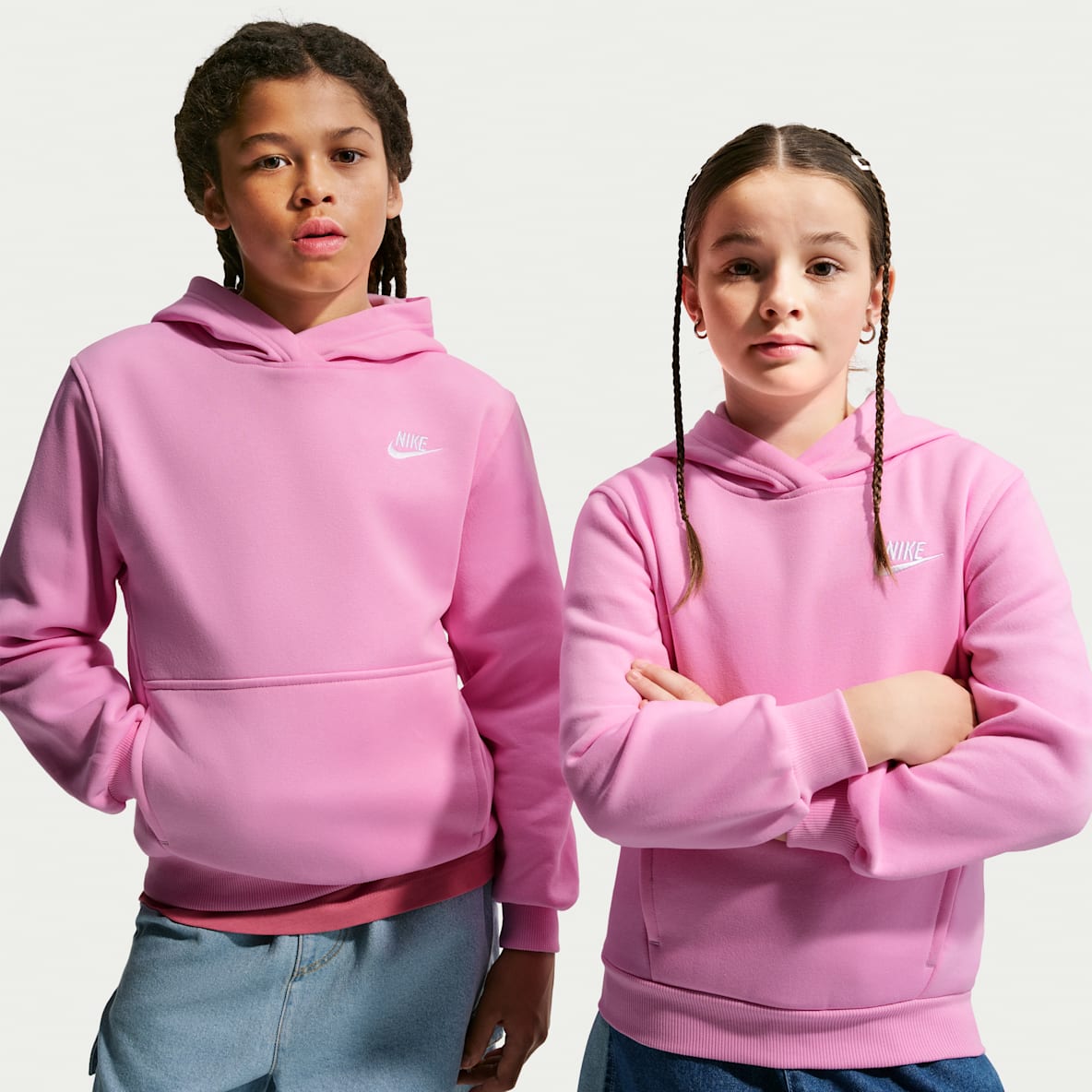 Nike Sportswear Club Fleece Big Kids' Pullover Hoodie