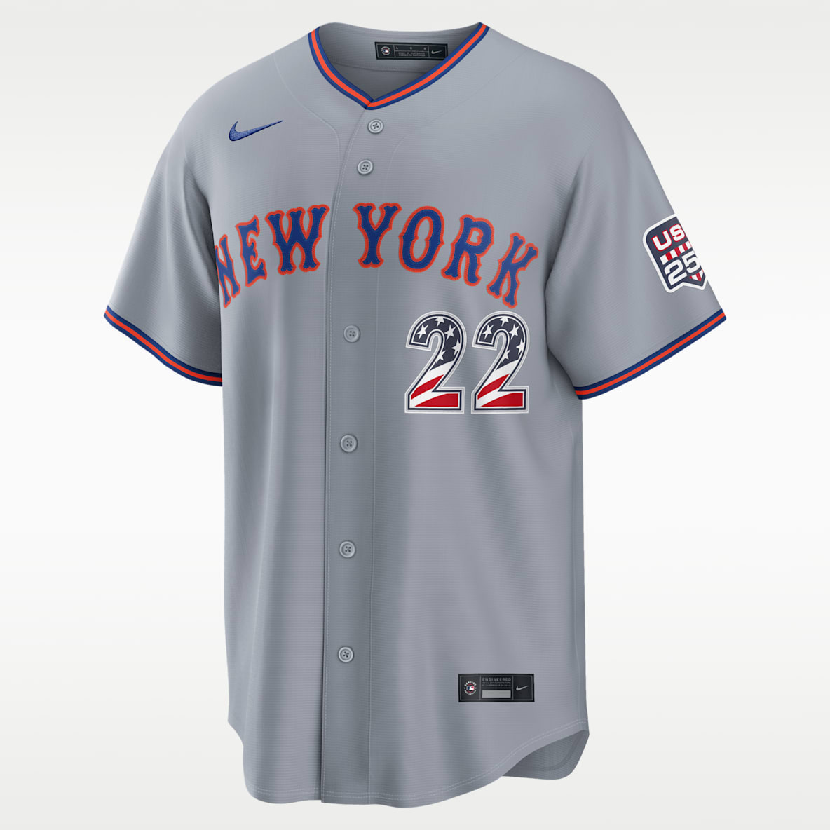Juan Soto New York Mets USA 250 Men's Nike MLB Stadium Jersey