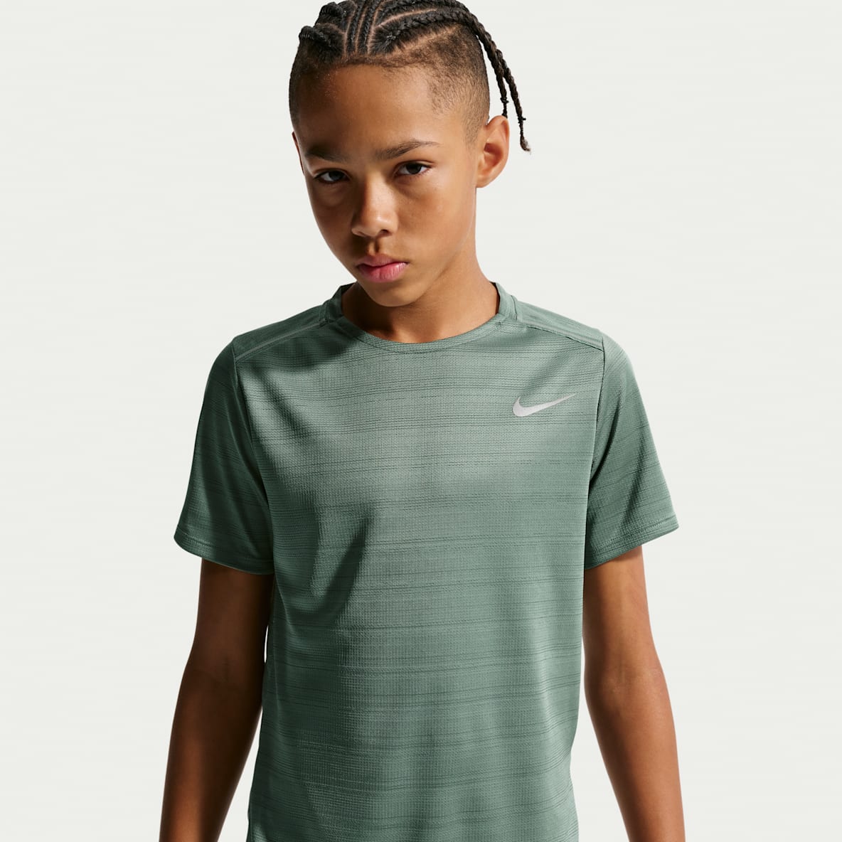 Nike Miler Older Kids' (Boys') Short-Sleeve Top