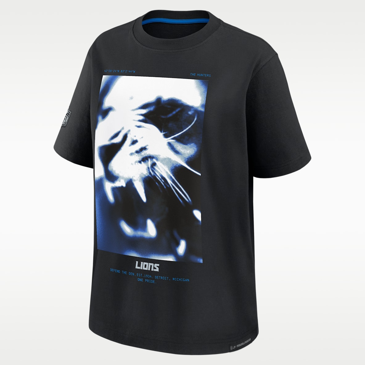 Detroit Lions Rivalries Collection Essential Boyfriend Women's Nike NFL T-Shirt